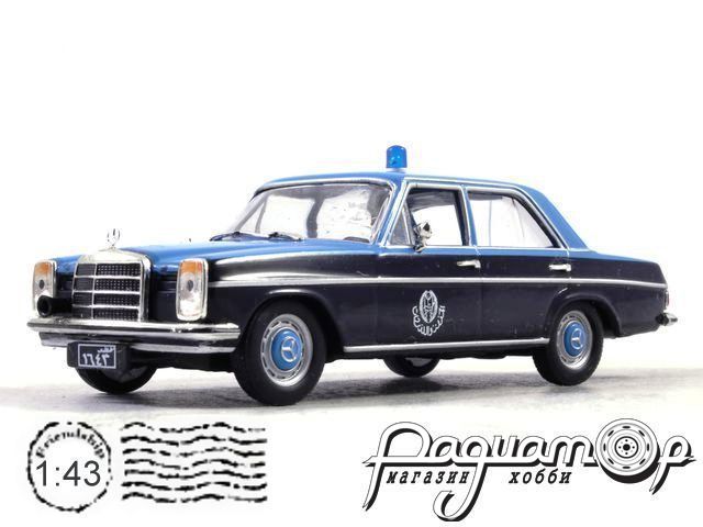 Полицейские Машины Мира №70, Mercedes-Benz W114 Полиция Катара (2000) с журналом