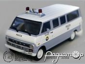 Полицейские машины мира №69, Ford Econoline Полиция Колумбии (1961) PMM69 [MA]