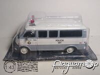 Полицейские машины мира №69, Ford Econoline Полиция Колумбии (1961) PMM69 [MA]