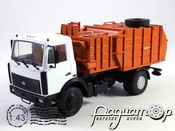 МАЗ-5337 сміттєвоз з маніпулятором МКМ-35 (1989) 101319 [SB]