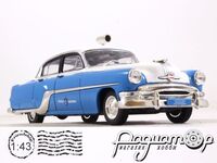 Поліцейські Машини світу №75, Pontiac Chieftain Поліція Куби (1954) PMM75 [MA]