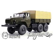 УРАЛ-4320-31 (двигатель ЯМЗ-238) бортовой, с тентом (1980) 100954