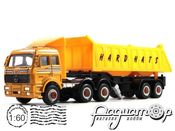 Mersedes 2448 Hard Hats с самосвальным полуприцепом (1990) Nomads Models (19.5см) (D)*
