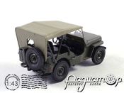 Автолегенды СССР и Соцстран №186, Jeep Willys MB (Ford GPW) (1958) AL186 [MA]