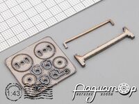 Поворотный мост для ГАЗ-51/61/63/Robur-LD3000 MAX09
