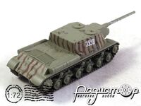 Русские танки №42, ИСУ-122 (1943) RT042 [IS]