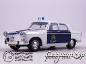 Полицейские Машины Мира №47, Peugeot 404 Британская Полиция Южной Африки (1965) PMM47 [MA]