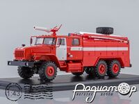 Урал АЦ-7,5-40 (4320) с белыми полосами (1980) SSM1228