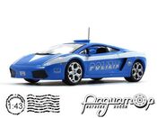 Поліцейські машини світу №20, Lamborghini Gallardo Поліція Італії (2003) PMM20 [IS]