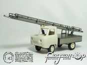Складальна модель Автотранспортер АТ-6 на шасі УАЗ-452Д (1975) ММ1029