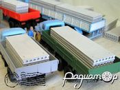 Плита перекрытия пустотная (125х35х5,5мм) HW01061_