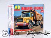 Збірна модель Magirus-290D26K самоскид (1974) 1286AVD [KA]