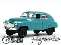 Автолегенды СССР №95, ГАЗ-М72 (1955) AL095 [GI]*