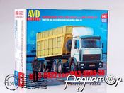 Збірна модель МАЗ-6422 з напівпричепом МАЗ-9506-30 (1989) 7040AVD