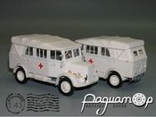 Mercedes-Benz L1500A tent, winter dirt (1941) P6-42.3
