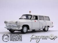 Автомобиль на службе №51, ГАЗ-22Б «Волга» скорая медицинская помощь (1962) ANS51-2 [KI]