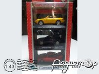 Набір Porshe 911 Coupe + Porshe 911 Convertible + Porshe 911 GT 2 (3шт) 257093 [BR]