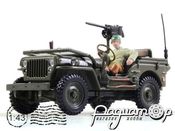 Jeep Willys 4x4 Open Top with figure (1958) 90141