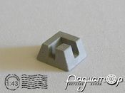 Фундамент для плиты забора ФО-4 щ (угол) (21х18х10,5мм) HW01109
