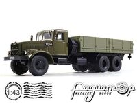 Автолегенды СССР Грузовики №30, КрАЗ-257Б1 бортовой (1977) ALG30