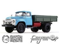 Автолегенды СССР Грузовики №39, ЗиЛ-138 газобалонный (1962) [SV]