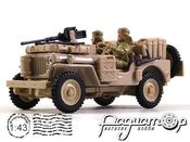 Jeep CJ-5 US Army with Gun (1944) 90142