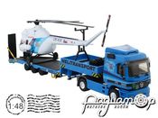 Сборная модель Mercedes-Benz Actros L Helitransport MS58 (KG)