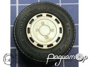 Задние колпаки МАЗ (Маэстро-Wheels) (матовый никель). EM-092-1
