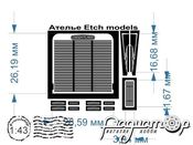 Набор для Freightliner (никелирование) EM-071
