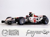 Honda RA106 №11 Italy GP, Rubens Barrichello (2006) L013/DC890 [NT]