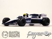 Brabham BT52B BMW №5 Test Paul Ricard 14 November, Ayrton Senna (1983) L029 [IS]