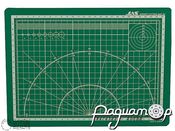 Коврик для резки самовосстанавливающийся 3-х слойный, А4 (220х300мм) 4504