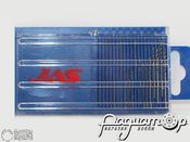 Мини-сверла, диаметр 0,3-1,6мм, HSS4341, нет покрытия (20шт) 4273