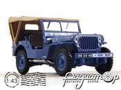 Jeep Willys 1/4 Ton Army Raf Military Closed (1941) 91840