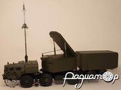 Сборная модель Радиолокатор подсветки и наведения РПН 30Н6Е ЗРС С-300 (на базе МАЗ-7410) VM140