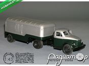 ГАЗ-51П с полуприцепом ПАЗ-744 (1956) V4-32.3