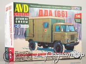Збірна модель Дезінфекційно-душовий автомобіль ДДА (66) 1442AVD