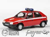 Skoda Favorit 136L Пожарный штаб (1988). 143ABSX-708XL2