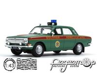 Автомобиль на службе №33, ГАЗ-24 «Волга» Комендатура гарнизонная (1980) [IS]***