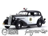 Полицейские машины мира №36, Buick Special Полиция Калифорнии, США (1936) PMM36 [SU]