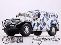 Автолегенды СССР Спецвыпуск-Милиция СССР №10, ГАЗ-233036 