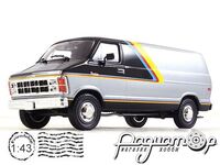 Dodge Ram B250 Van (1980) 86600