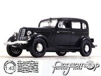 Автолегенды СССР №33, ГАЗ-М1 (1936) [SV]