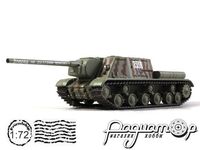 Русские танки №42, ИСУ-122 (1943) RT042 [GS]