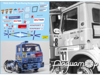 Набор декалей МАЗ 5432С №87 кольцевой команда МАЗ-TRT (1988) U247