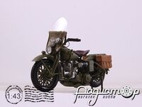 Harley-Davidon WLA 42 мотоцикл милиции (1947) wlamil