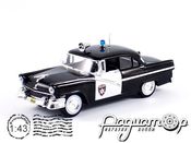 Полицейские машины мира №1, Ford Fairlane Town Sedan полиция Детройта (1956) PMM01 [MA]