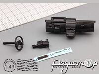 Высокая приборная панель ВАЗ-2108/2109 с рулем и декалью MAX-ART-V-001