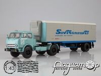 МАЗ-504А с полуприцепом Alka N12CH Sovtransavto (1970) SSM7063 [OB]***