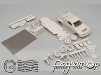 Сборная модель ВАЗ Samara T3 UM-K081